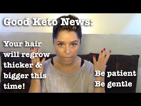 Good news: your hair is renewing! Hair loss caused by diet change. Good news: your hair is renewing! Hair loss caused by diet change.