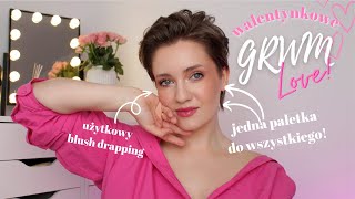 Belated Valentine's Day GRWM - All make-up using ONE PALETTE!