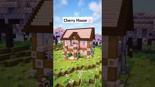 Minecraft Cherry House🌸 Tutorial #shorts #minecraft #tutorial #foryou #fypシ゚ #minecrafttutorial