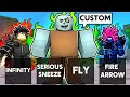 TROLLING PLAYERS With CUSTOM MOVESETS in Roblox The Strongest Battlegrounds..