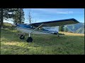 mile hi airstrip cessna 185 idaho backcountry