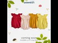 Ardenleon Bodysuit Ruffle Baju Bayi anak Lucu Adem Kualitas bagus Murah Etazzapic