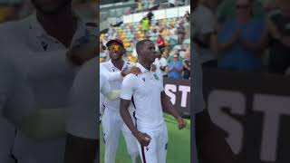 Passion ❤️ | Shamar Joseph \u0026 Team Celebrate Sensational Win 🙌 | Australia v West Indies