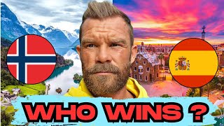 Norway vs Spain – WHO WINS in 10 Real Life Categories? The Brutal Truth