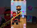 Lego Ninjago makeover By My Talking Angela 1#shorts#cosplay