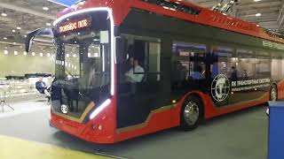 Троллейбус Адмирал 6281 (выставка CityBus 2024) \\Admiral trolleybus 6281