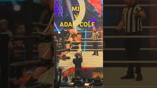 MJF vs Adam Cole at AEW Worlds End at UCF in Orlando #fancsm #like