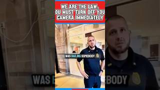 These officers FEAR A Man RECORDING  . Then why are you a police officer? #policelifestyle #artbart