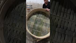 #Old bamboo craftsman in northern Sichuan#Record the old craftsmanship around you#bamboo