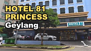 ✅ Hotel 81 PRINCESS, Geylang, SINGAPORE: Complete Information, Room Tour, and Review