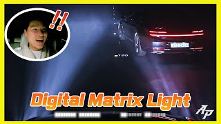 2022 Genesis G80 Review - Digital Matrix Light in Action!
