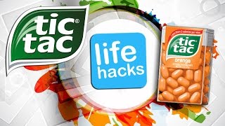 УДОБНЕЙШИЙ ТИК ТАК! ЛАЙФХАКИ С БАНОЧКОЙ ТИК ТАК! Tic Tac Life Hacks!