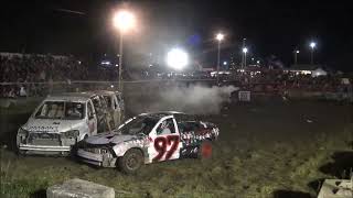 2022 COLDWATER DEMO DERBY MINI VAN FEATURE