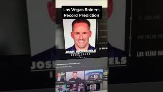 Las Vegas Raiders 2022-2023 Record Prediction.