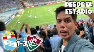 DESDE EL ESTADIO Cristal vs Fluminense 1-3 *Mejores jugadas y Goles*