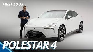 2024 Polestar 4 Walkround | Up close and personal with sleek new mid-size electric SUV