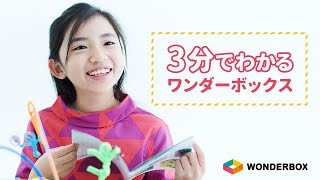 【公式】3分でわかる！ワンダーボックス【4-10歳向け STEAM教育の通信教育 WonderBox｜ワンダーボックス】