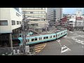 道路を走るすごい電車！ 京阪京津線800系 keihan train on tram line