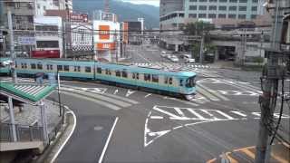 道路を走るすごい電車！ 京阪京津線800系 Keihan Train on Tram Line