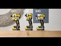 dewalt impact 840 vs 850 vs 887