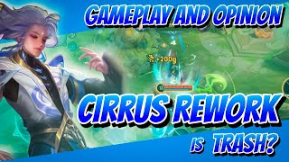 Cirrus Rework Is Trash? | Cirrus Gameplay | Honor of Kings Global | Guide