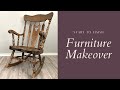 Furniture Makeover | Start to Finish | How to Update Your Old Rocking Chair Using Country Chic Paint