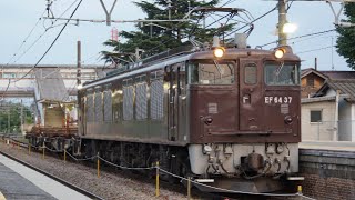 EF64 37 川中島工臨　その姿は、神々しく 勇ましく