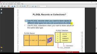 Oracle Database 12c/19c: PL/SQL - 16. Introducing composite data types