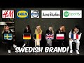 Europeans are shocked by the Swedish brand Pronunciation differences