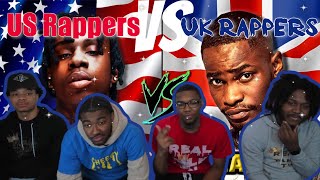 AMERICANS REACT | US RAPPERS 🇺🇸 VS UK RAPPERS 🇬🇧 2020