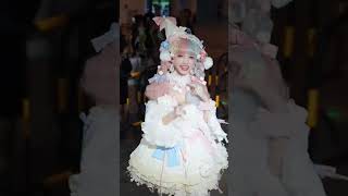 ❤AnRan︎❤I was caught dancing at the Comic Con, so shameful... #makeup #dance #Lolita