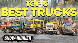 Top 5 SnowRunner Best Truck You Need in Game + Gameplay and Overview