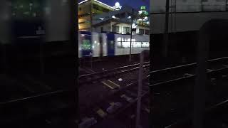 犬山駅　夜のミュースカイ#名鉄