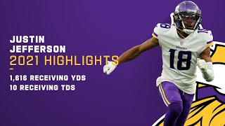 Justin Jefferson Full Season Highlights | NFL 2021