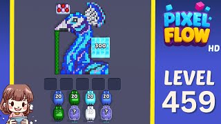 Pixel Flow Level 459 Solution Walkthrough