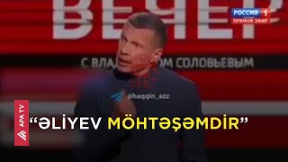 Solovyov yanıb-töküldü - APA TV