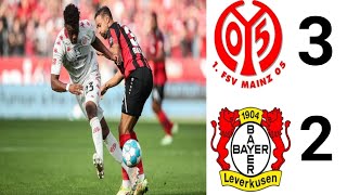 1. FSV Mainz 05 - Bayer 04 Leverkusen | 3-2 | Highlights |Bundesliga 2022