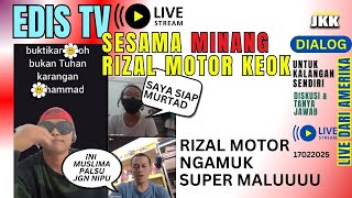 LIVE STREAM EDIS TV VS RIZAL MOTOR - 17022025