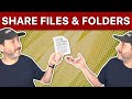 How To Share Files and Folders With Anyone Using iCloud Drive
