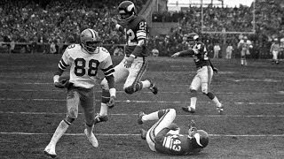 Staubach's 'Hail Mary' Cowboys vs. Vikings 1975 Divisional Round Game highlights
