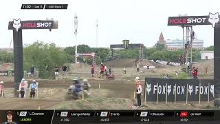 Everts vs de Wolf vs Reisulis MX2 Race 1 | 2024 The Oriental Beauty Valley MXGP of China