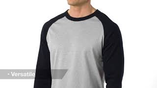 Sport-Tek T200 Colorblock Raglan Jersey by Port Authority - Buy at ApparelnBags.com