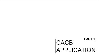 CACB APPLICATION PART 01