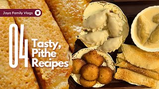 Daily vlog #520 | 4 Different Types ke Pithe Recipes