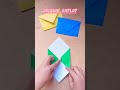 CARA MEMBUAT ORIGAMI AMPLOP DENGAN MUDAH TANPA LEM DAN GUNTING #shorts #short #shortvideo #origami