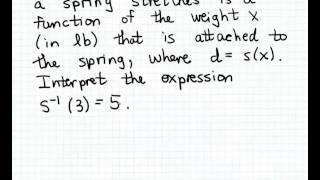Interpreting inverse function notation 2