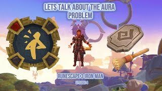 Lets talk about the aura problem | RuneScape 3 Ironman episode 4