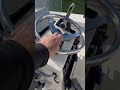 Hydraulic steering testing after installing. Keys marine service (786)914-5293 #seastar #floridakey