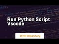 run python script vscode
