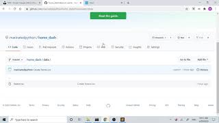 Video 1 - Python Analytics Dashboard - Image and Title